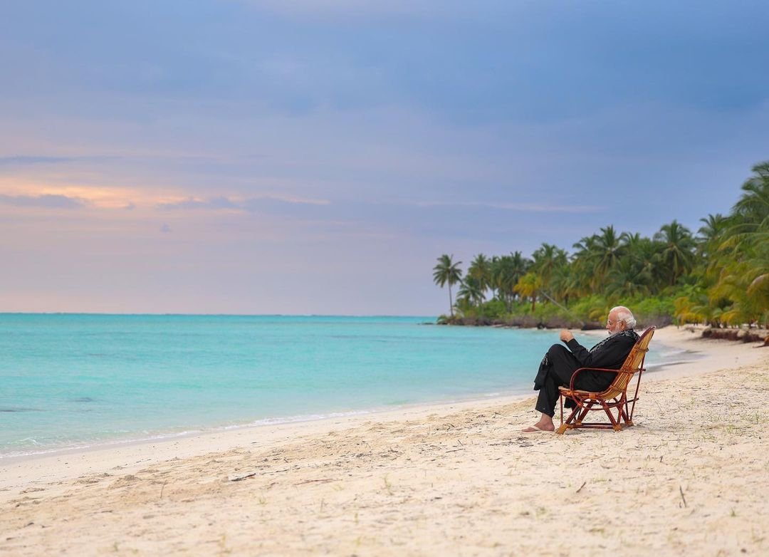 Narendra Modi In Lakshadweep